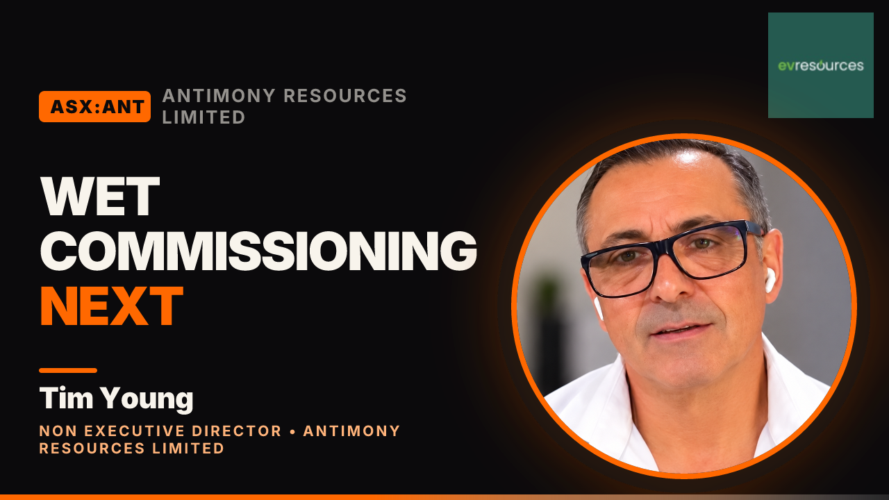 Antimony Resources: Rebrand, Plant Progress and Growth
